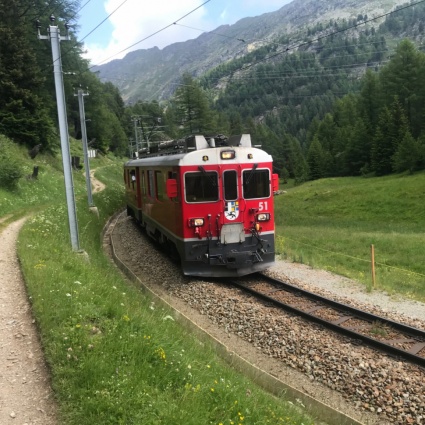 Sul Bernina a bordo del “trenino rosso”