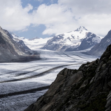Il ghiacciaio dell'Aletsch, un "gigante in movimento"