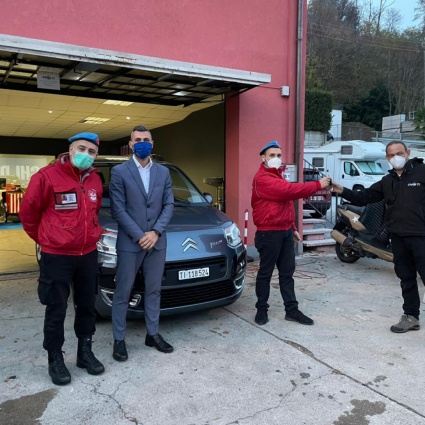 I City Angels ricevono un veicolo in dono