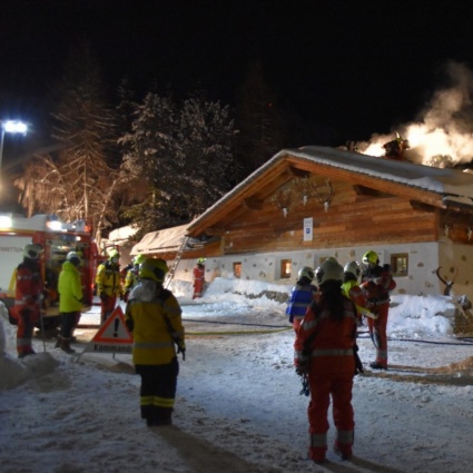 Incendio in un hotel in Engadina