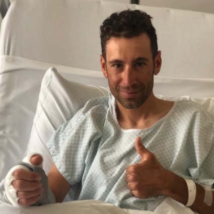 Operazione all’Ars Medica e "fisio" da Rehability, Nibali ci prova