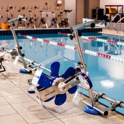 La palestra in acqua. Un grande novità per tornare in forma