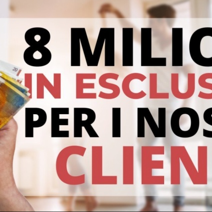 Mettiamo a disposizione 8 milioni per esaudire il tuo sogno di comprare casa