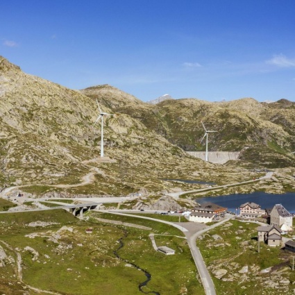 Porte aperte al Parco eolico del San Gottardo