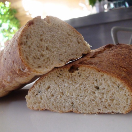 La cucina di qualità con il pane fatto in casa