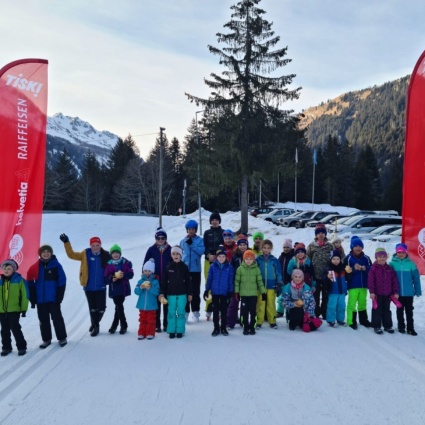 A Campra un pomeriggio di divertimento sugli sci di fondo