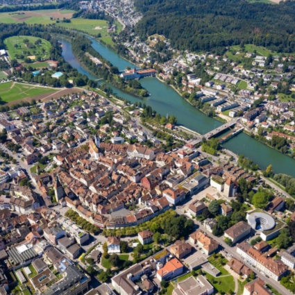 Aarau, il museo cittadino e il vivace centro storico