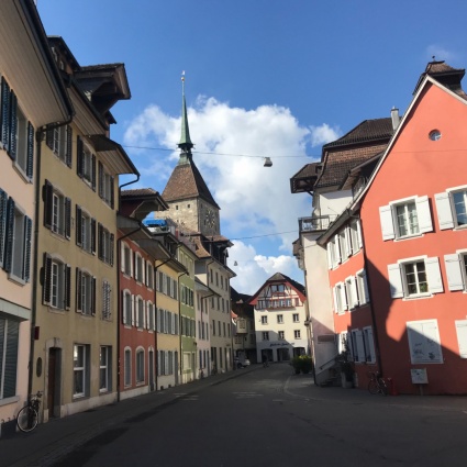 Aarau, lo storico borgo dei frontoni