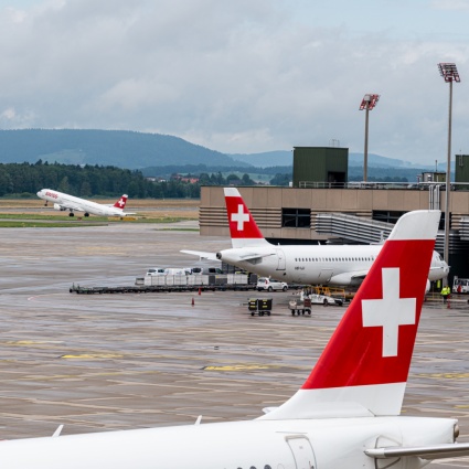 C'è più movimento in aeroporto