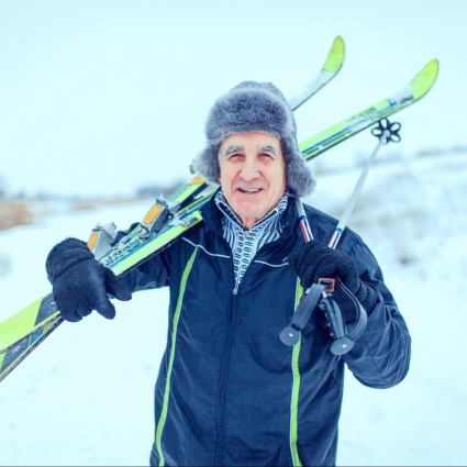 Anziani che fanno sport, uno su tre si infortuna praticando sci di fondo