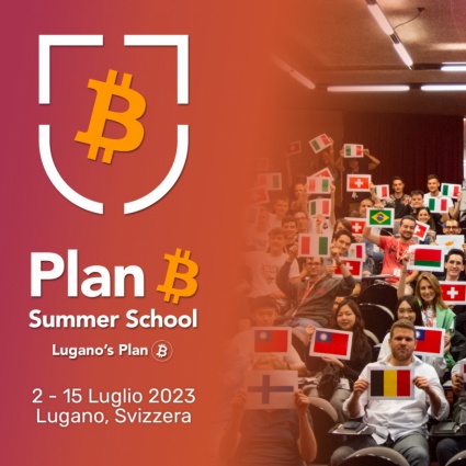 Al via le iscrizioni alla Plan ₿ Summer School: a Lugano per formarsi su blockchain e Bitcoin