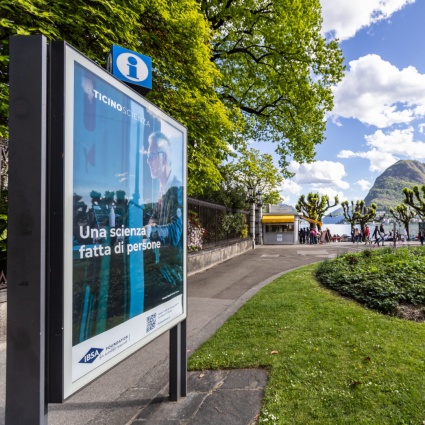 Scienziati in mostra per le strade del centro di Lugano