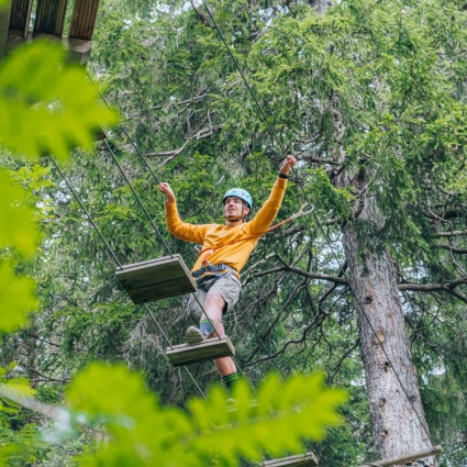 Parco Avventura: si riparte con nuovi giochi, fra razzi e secchielli