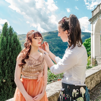 Make-up in Location per matrimoni, servizi fotografici e compleanni