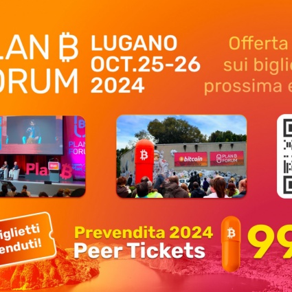 Plan ₿ Forum 2024, 150 biglietti venduti in una settimana