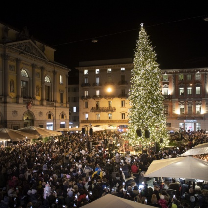 Shopping natalizio con l'app MyLugano