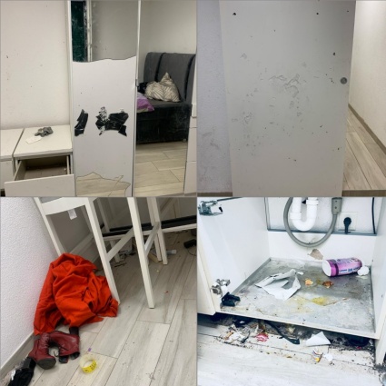 «In pochi mesi questa persona ha devastato il mio appartamento»