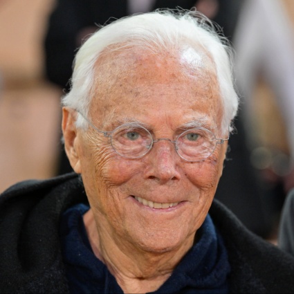 Giorgio Armani: «Vendere? Forse. L'entrata in borsa? Si spera in un futuro lontano»