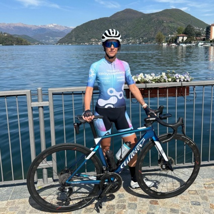Stefania Poggi, ha lanciato il "Team Bicyclerace"