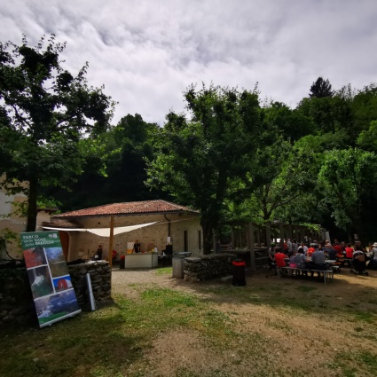 Macinatura didattica al mulino del Ghitello