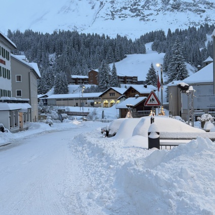 Alta Mesolcina, oltre 50 centimetri di neve a San Bernardino