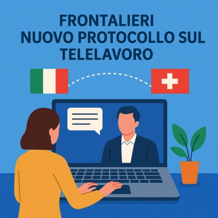 Frontalieri: nuovo Protocollo sul telelavoro