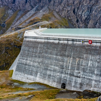 Dopo la frana, la diga della Grande Dixence è inaccessibile