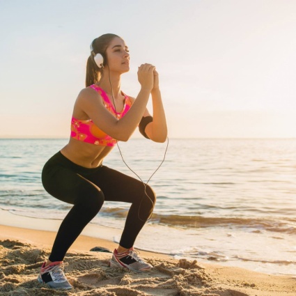 Workout on the Beach!
