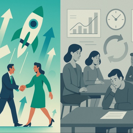 Le aziende che crescono mentre gli altri discutono