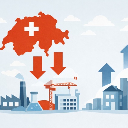 Svizzera, terzo trimestre 2025: rallenta l’economia di mercato.
