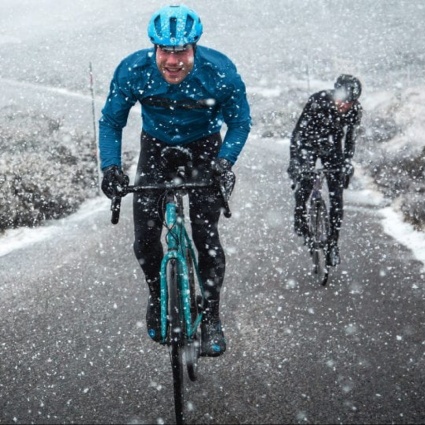 Allenamento in palestra per ciclisti