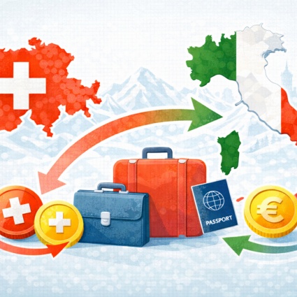 Rimpatrio in Italia dopo anni in Svizzera: regime “impatriati” anche per gli ex frontalieri