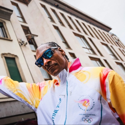 Milano-Cortina: Snoop Dogg fa impazzire Gallarate