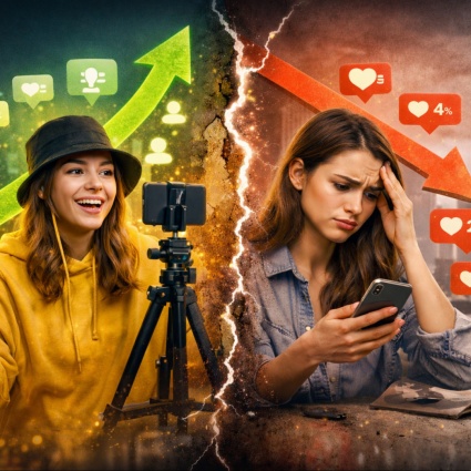 TikTok accelera, Instagram si restringe: come cambia la crescita per creator e brand