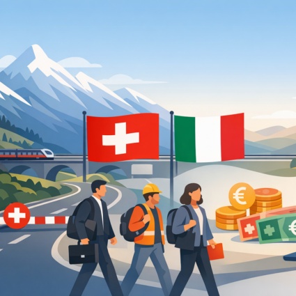 Svizzera: occupazione quasi ferma. Cosa cambia per i frontalieri italiani