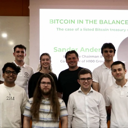 Bitcoin nei bilanci aziendali: il caso H100 raccontato all'USI
