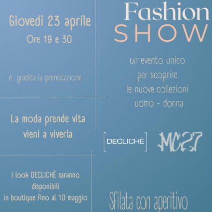 Moda e arte per una serata tutta da scoprire