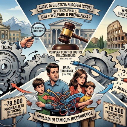 Assegni familiari ai frontalieri: Berna vs Roma, uno scontro che si gioca a Lussemburgo