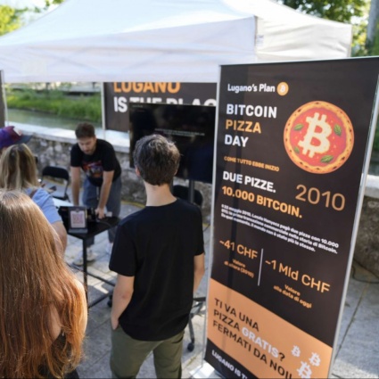 Successo per il Bitcoin Pizza Day a Lugano Marittima