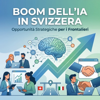 Boom dell’IA in Svizzera: un’opportunità anche per i frontalieri