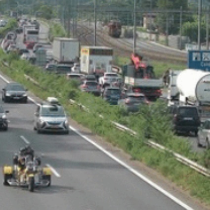 Incidente sulla A2, da San Nicolao si viaggia a passo d'uomo