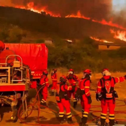 Già 15.400 ettari in fumo per l'incendio