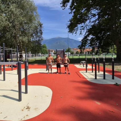 A Bellinzona c'è una nuova palestra a cielo aperto