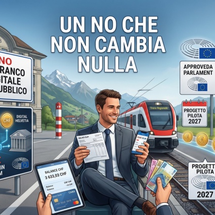 Franco digitale, la BNS dice no. Cosa cambia per i frontalieri
