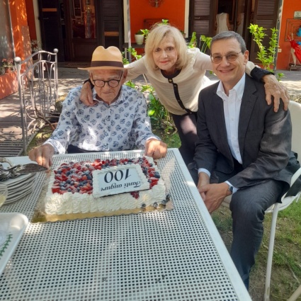 Breggia ha festeggiato i 100 anni di Ferruccio Merk, alias Teddy Reno