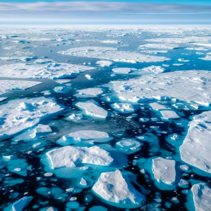 I ghiacci marini artici tornano a diminuire