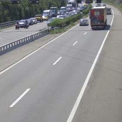 Incidente sull'A2, semafori accesi in direzione nord