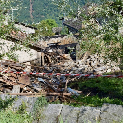 Materiale esplosivo trovato nascosto nella casa dell'omicida di Faido