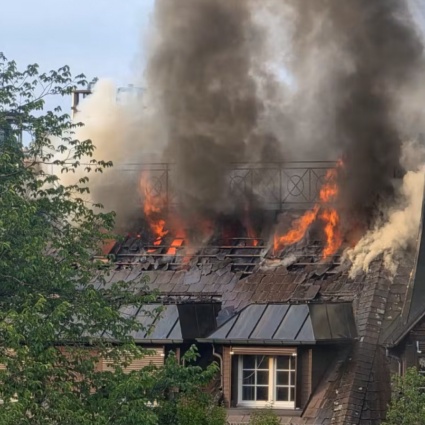 Domato un incendio in hotel