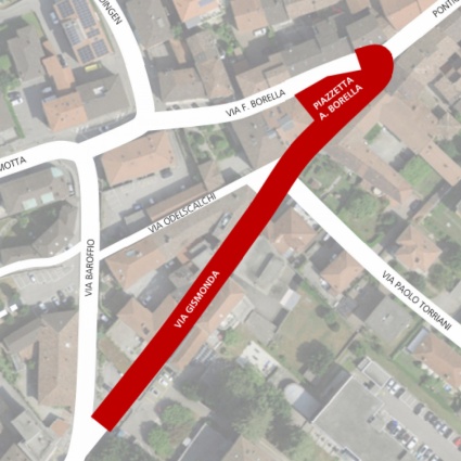 Via Gismonda, lavori notturni per un quartiere più tranquillo